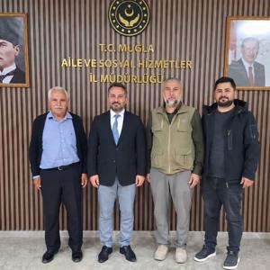 İlim Yayma Cemiyeti Muğla Şube Başkanı Sayın Ayhan BALCI, İl Müdürümüz Sayın Mahmut SELÇUK’u makamında ziyaret etti. - fotoğraf 1