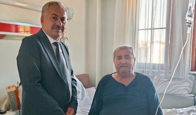  Aziz Şehidimiz Ömer Şenel’in Kıymetli Babası Cemal Amcamıza Geçmiş Olsun Ziyareti Gerçekleştirildi