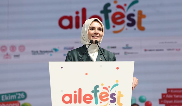 Aile ve Sosyal Hizmetler Bakanımız Göktaş, AileFest'in açılışında konuştu