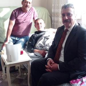 İl Müdürümüz Zeynel Abidin Koç Suriye’nin İdlib Kentinde Yaralanan Askerlerimizi Ziyaret Etti - fotoğraf 2