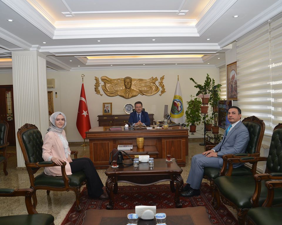 Valimiz Sayın Enver ÜNLÜ Makamında Ziyaret Edildi