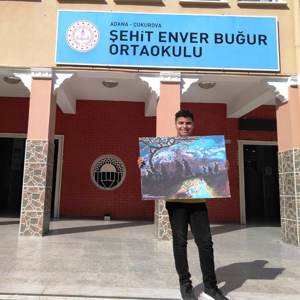 Çocuklarımızdan Samet Oturur “Çizimlerle 40 Hadis Yarışması”nda Türkiye 4.sü Oldu  - fotoğraf 4