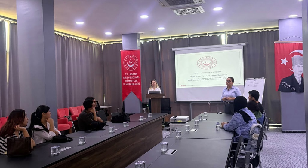 Bakım Sonrası Rehberlik ve İzleme Hizmetlerimiz Kapsamında İş Hayatına Uyum Semineri düzenlendi