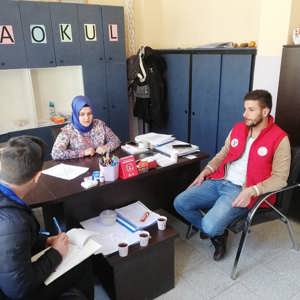 Okul müdürlerini ve rehber öğretmenleri ziyaret ederek istişarelerde bulunduk - fotoğraf 1