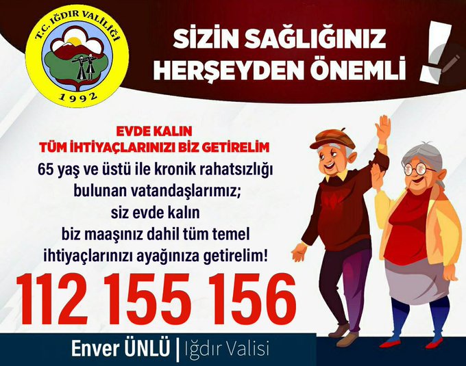 Evde Kalın Tüm İhtiyaçlarınızı Biz Getirelim !