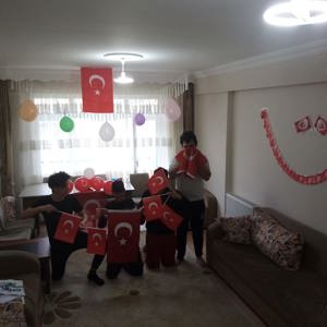 Çocuklarımız 23 Nisan Ulusal Egemenlik ve Çocuk Bayramı’nın 100. Yılını Evlerinde Kutladı - fotoğraf 7