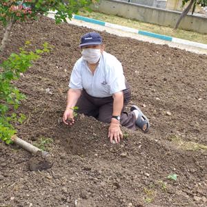 Lüleburgaz Ramazan Yaman Huzurevi Yaşlı Bakım ve Rehabilitasyon Merkezimizde hobi bahçesi ekim çalışmalarımız devam ediyor. - fotoğraf 1