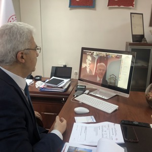 İl Müdürümüz Bekir YÜMNÜ Kuruluş Müdürlerinin katılımıyla, İl aylık değerlendirme toplantısı video konferans yöntemiyle gerçekleştirildi. - fotoğraf 1