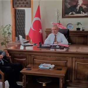 İl Müdürümüz Mahmut ÖZDEMİR Müftü Abdullah PAMUKLU’yu Ziyaret Etti - fotoğraf 1