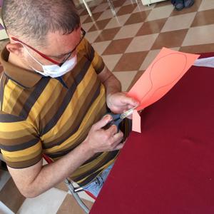 Kırklareli Bakım Rehabilitasyon ve Aile Danışma Merkezimizde el işi etkinliği düzenledik.  - fotoğraf 4