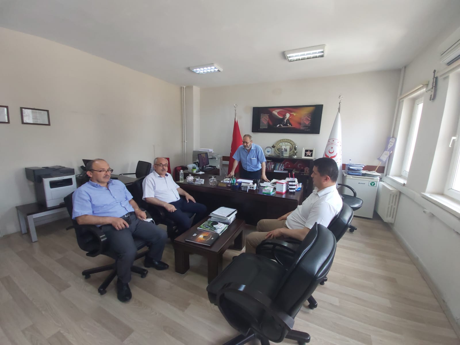 İl Müdür Yardımcılarımıza Teşekkür Belgesi Verildi