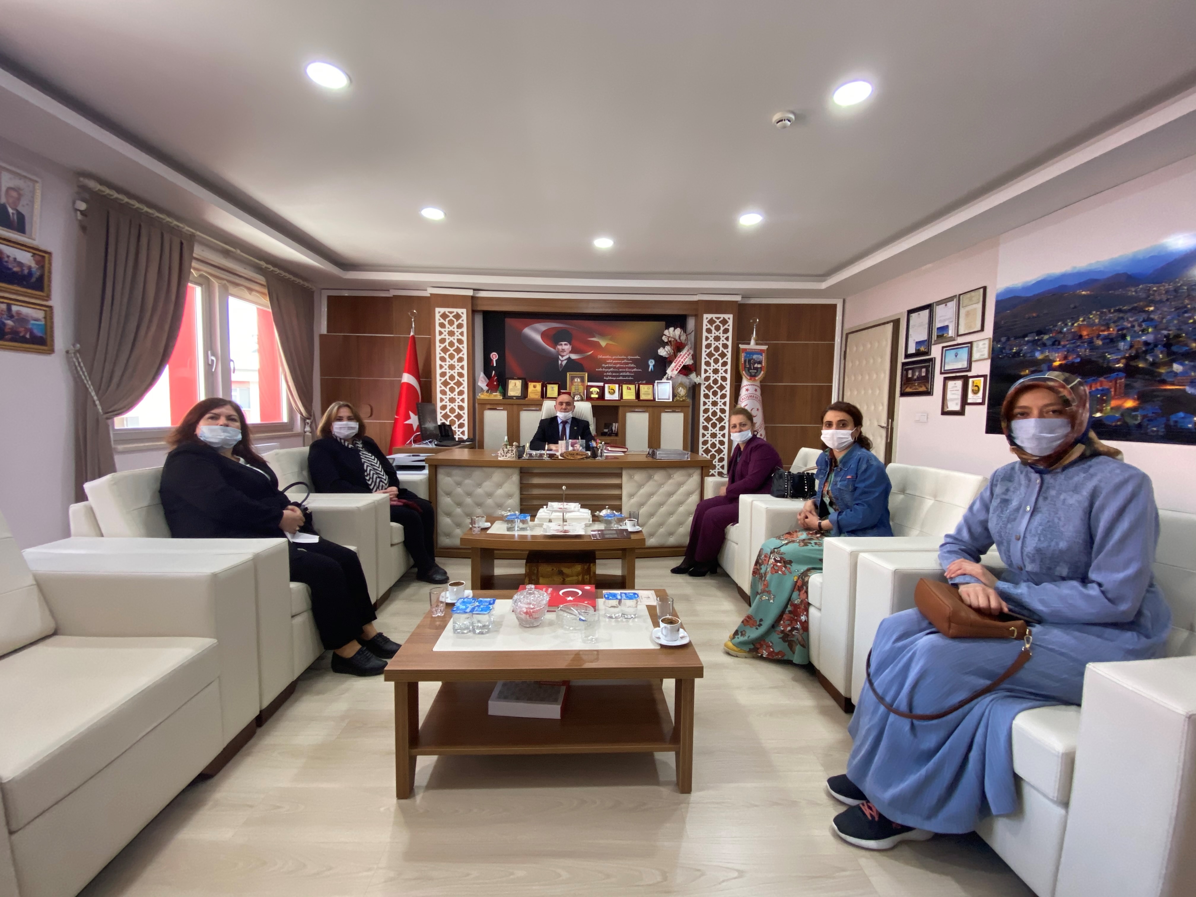 Bayburtlu Kadınlar Derneği İl Müdürlüğümüzü Ziyaret Etti