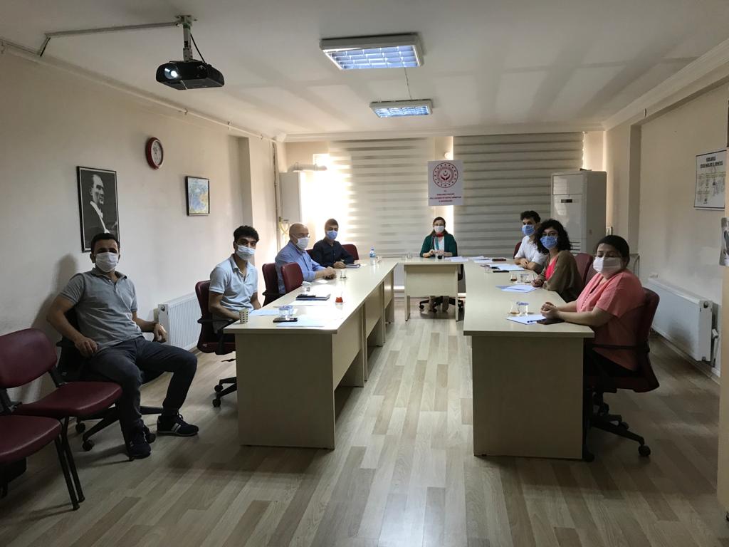 Çocuk Vizyon Belgesi Bölge Çalıştayı İl Müdür Yardımcısı Remziye ALGIN ve meslek personelinin katılımıyla online şekilde yapıldı.