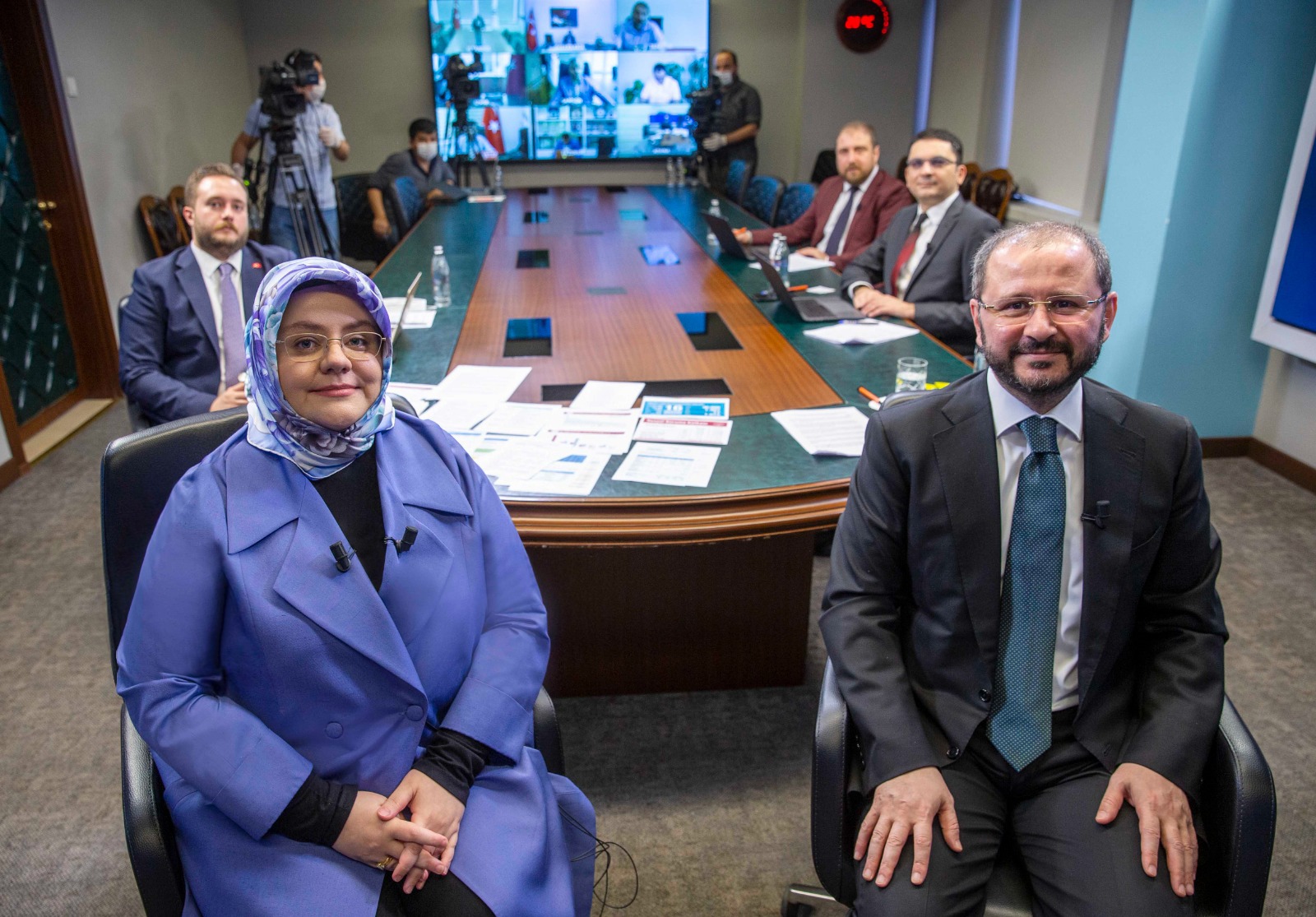 Bakan Selçuk, AA Editör Masası'nda Gündemi Değerlendirdi