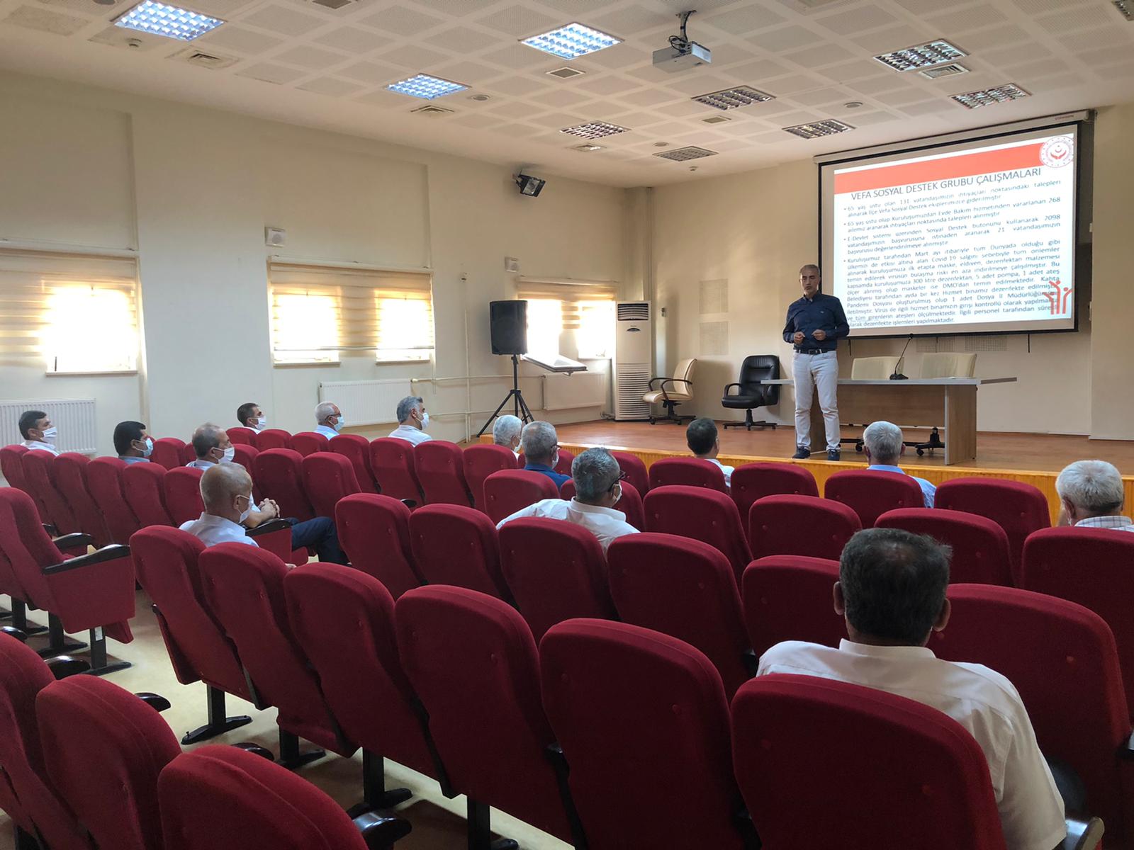 İl Müdürümüz Sayın Fehmi ÇELİK Başkanlığında Aylık, Koordinasyon ve Değerlendirme Toplantısı Gerçekleştirildi.