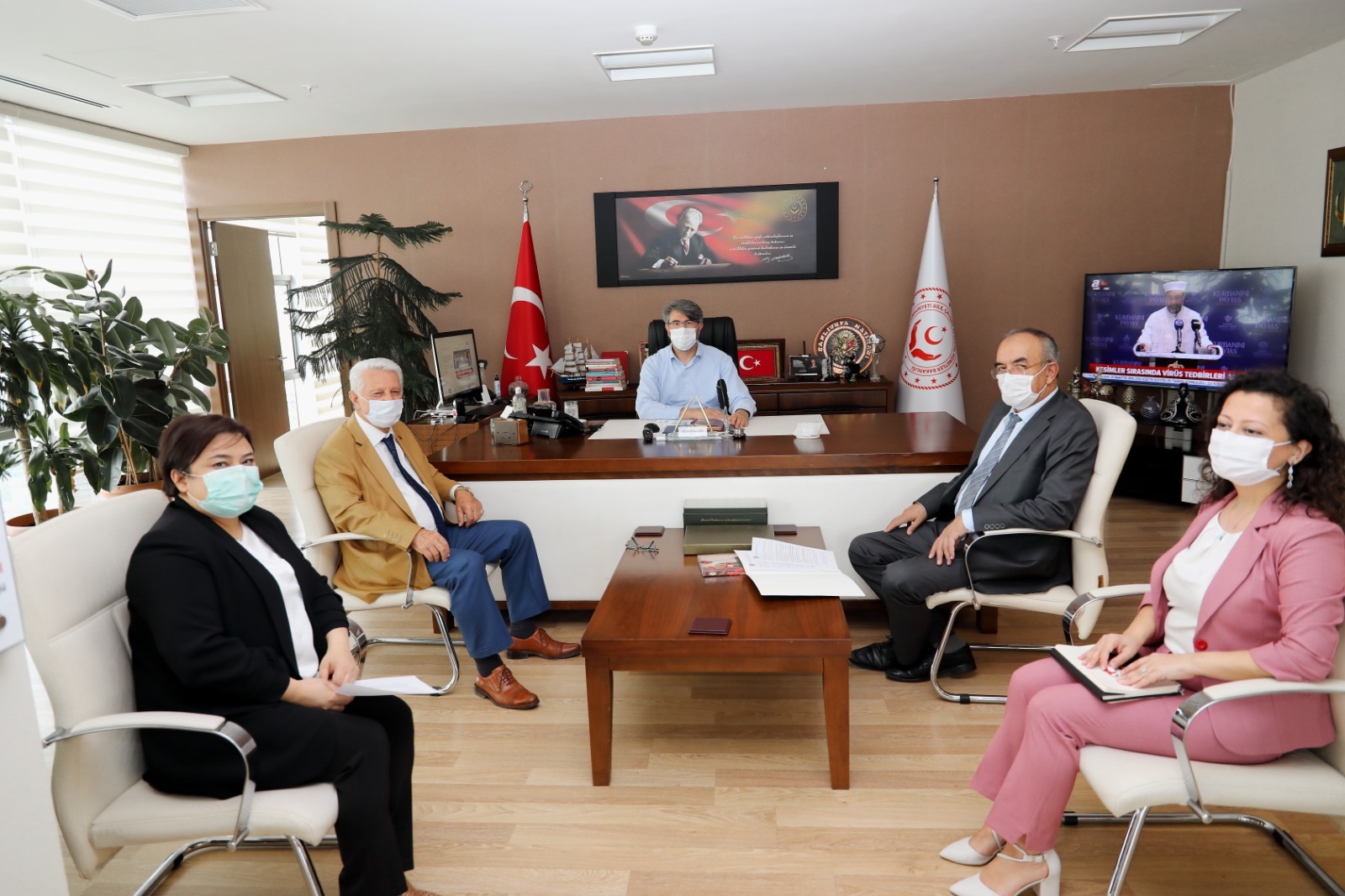 A Visit to our General Directorate from The Federation of Drivers and Motorists of Turkey
