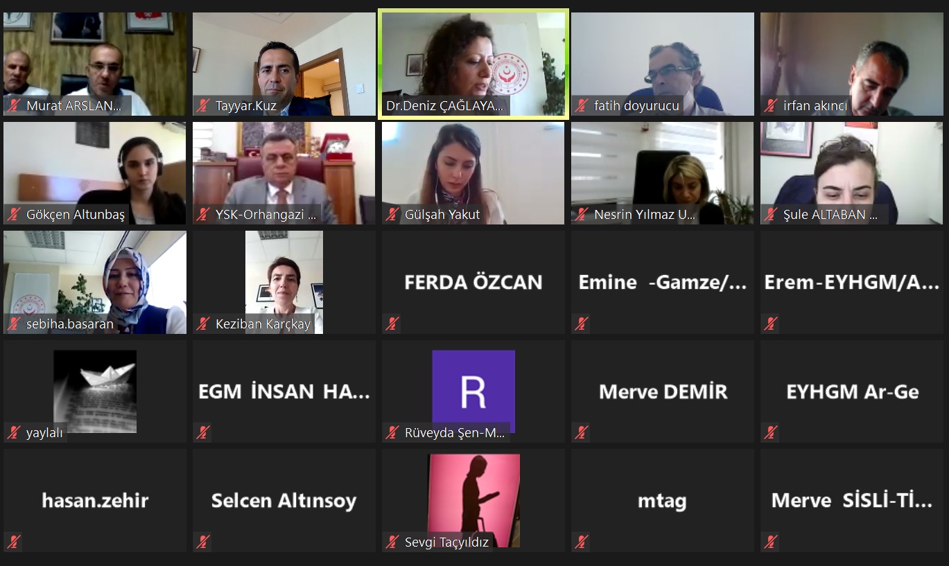 Meeting titled "Accessibility: Built Environment" was held within the scope of National Action Plan Preparation Workshops for The Rights of The Disabled