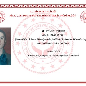 Şehidimiz Mesut BİLİR Kabrinde Ziyaret Edildi - fotoğraf 1