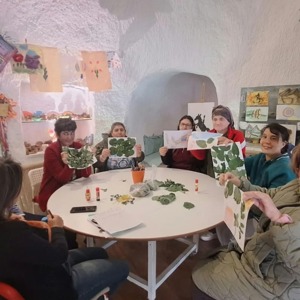 Ürgüp Hanife Memiş Aksoy Bakım, Rehabilitasyon ve Aile Danışma Merkezi Müdürlüğü  KEYDER Atölyelerine Katıldı - fotoğraf 1