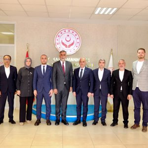 AK Parti İl Başkanı Av. Burak Gül ve Yönetiminden İl Müdürümüz Emre Çalğan’a Ziyaret - fotoğraf 2