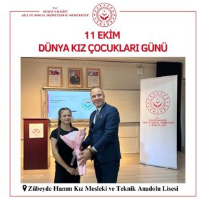 11 Ekim Dünya Kız Çocukları Günü Kapsamında Farkındalık Etkinliği Düzenlendi. - fotoğraf 2