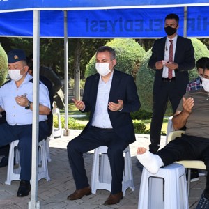 15 Temmuz Şehitleri Ahmet Oruç, Mehmet Oruç, Halit  Yaşar Mine ve Yunus Uğur’un Kabirleri Ziyaret Edildi - fotoğraf 5
