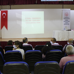 “Gençlerin Gözüyle 15 Temmuz” ile “15 Temmuz ve Kahraman Türk Kadını” Konulu Şiir ve Resim Yarışmaları Ödül Töreni - fotoğraf 33