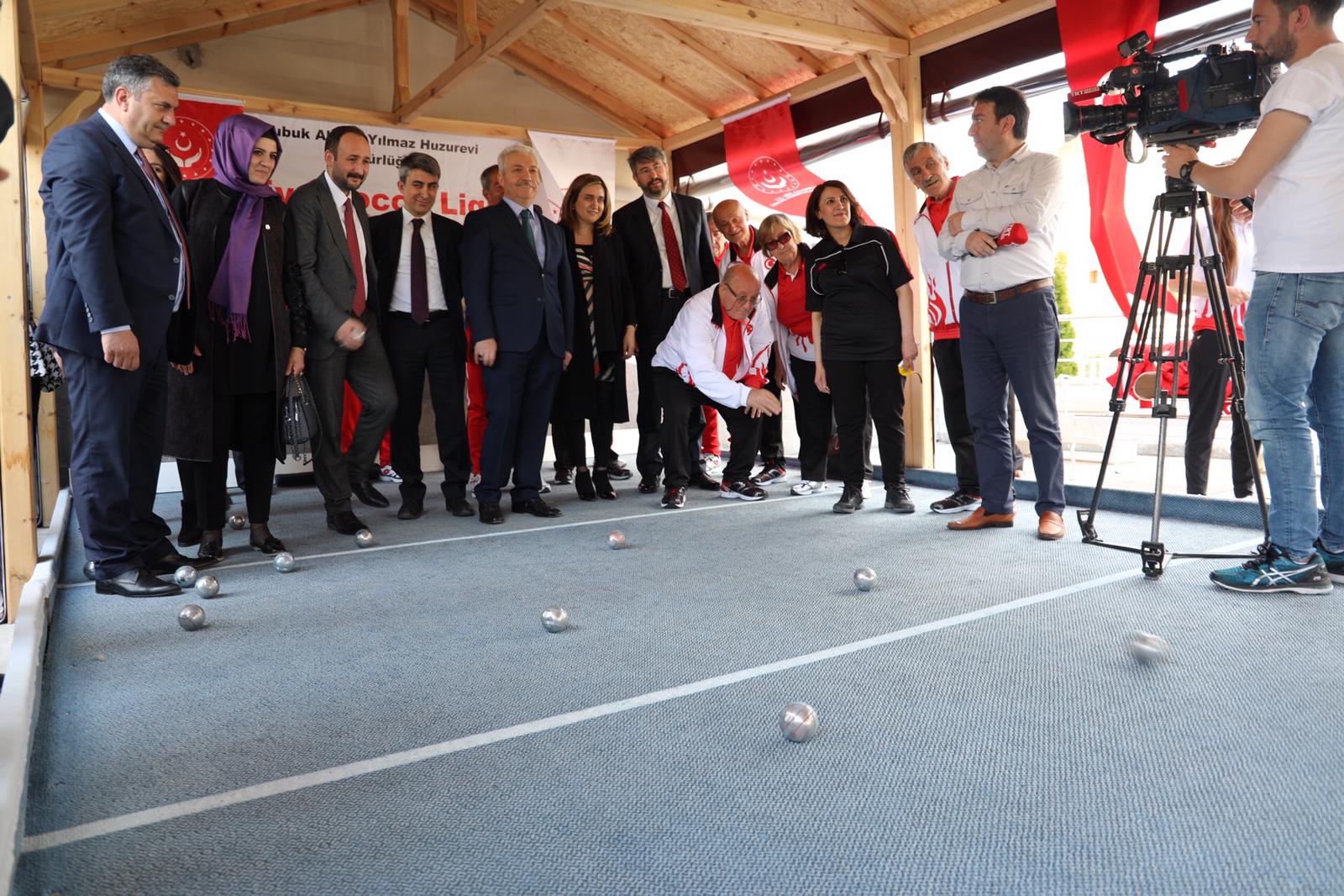 Çubuk’ta Türkiye 60 Yaş ve Üstü Yetişkin Gençler Bocce Ligi Müsabakaları Başladı 