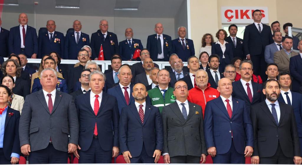İl Müdürümüz Seçkin BİLİCİ, 29 Ekim Cumhuriyet Bayramı Kutlama Törenine Katıldı