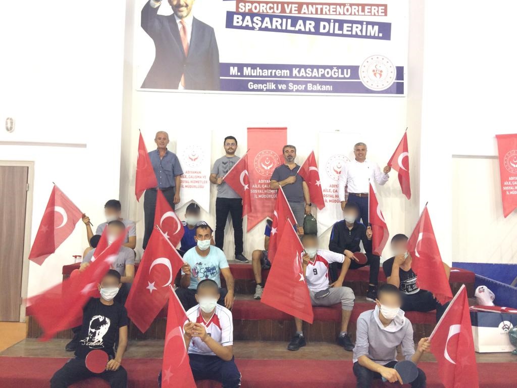 15 Temmuz Masa Tenisi Turnuvası Düzenledik