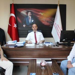 HAK-İŞ Adana İl Başkanı Abdurrahman Yücel, İl Müdürümüz Fatih Ataşlı’yı Makamında Ziyaret Etti - fotoğraf 1