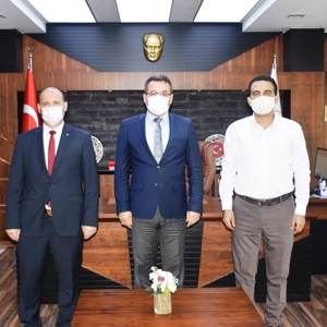 İl Müdürümüz Fatih Ataşlı, Cumhuriyet Başsavcısı Bilal Gümüş’ü Makamında Ziyaret Etti - fotoğraf 1