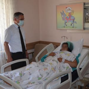 İl Müdürümüz Mahmut ÖZDEMİR Sağlık Sorunları Yaşayan Çocuklarımızı Ziyaret Etti - fotoğraf 1