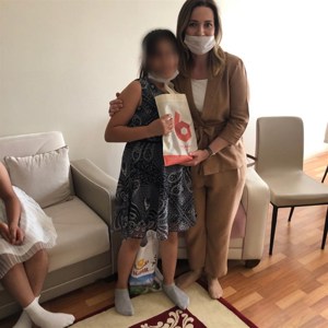 Çocuk Evinde Koruma ve Bakım  Altında Bulunan Çocuğumuzun Doğum Günü Kutlandı - fotoğraf 2