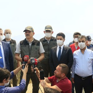 Psikososyal Destek Ekiplerimiz Kozan’da Yangın Bölgesinde - fotoğraf 2