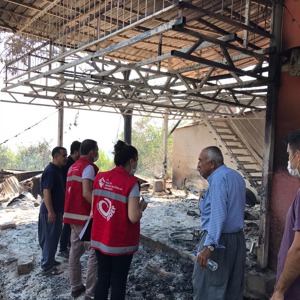 Psikososyal Destek Ekiplerimiz Kozan’da Yangın Bölgesinde - fotoğraf 10