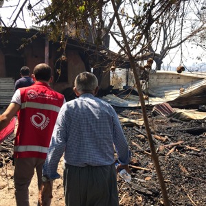 Psikososyal Destek Ekiplerimiz Kozan’da Yangın Bölgesinde - fotoğraf 15