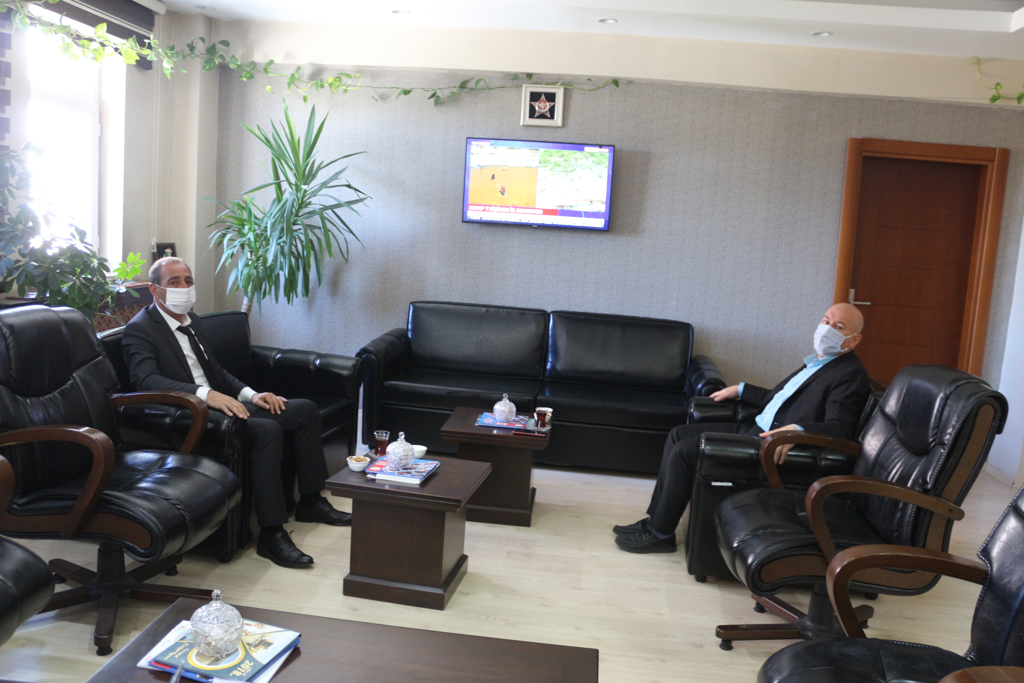 Tutak Belediye Başkanı, İl Müdürümüz Ziyaret Etti.