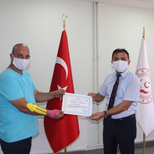 Pandemi Sürecinde Fedakârca Çalışan Personellerimize Teşekkür Belgesi Takdimi - fotoğraf 11