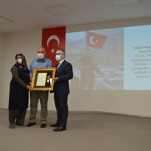 İl Müdürlüğümüzde Devlet Övünç Madalyası tevcih töreni düzenlendi. - fotoğraf 8