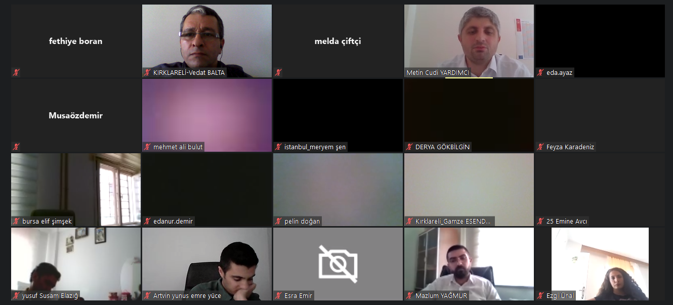 Aile ve Toplum Hizmetleri Genel Müdürlüğümüzce verilmekte olan Aile Eğitim Programı Eğitici Eğitimine katılım sağlanmaktadır.