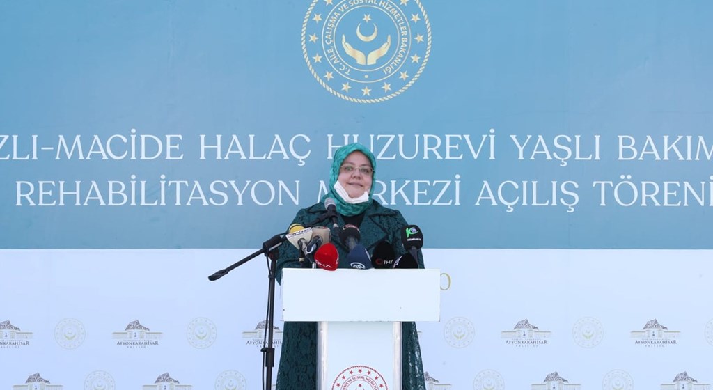 Minister SELÇUK attended the opening of a nursing home in Afyonkarahisar