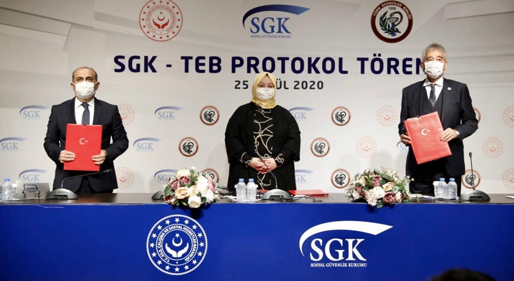 Bakanımız Selçuk, SGK ile TEB Arasında İmzalanan Protokol Töreni’ne Katıldı