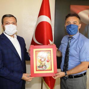 Yüreğir Belediye Başkanı Fatih Mehmet Kocaispir, İl Müdürümüz Nevzat Özer’i Makamında Ziyaret Etti - fotoğraf 2