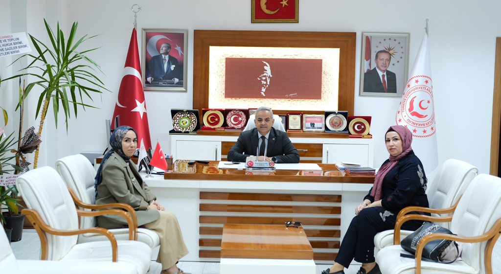  İl Müdürümüz Sayın Ömer Faruk ERGÜN’e Ziyaret