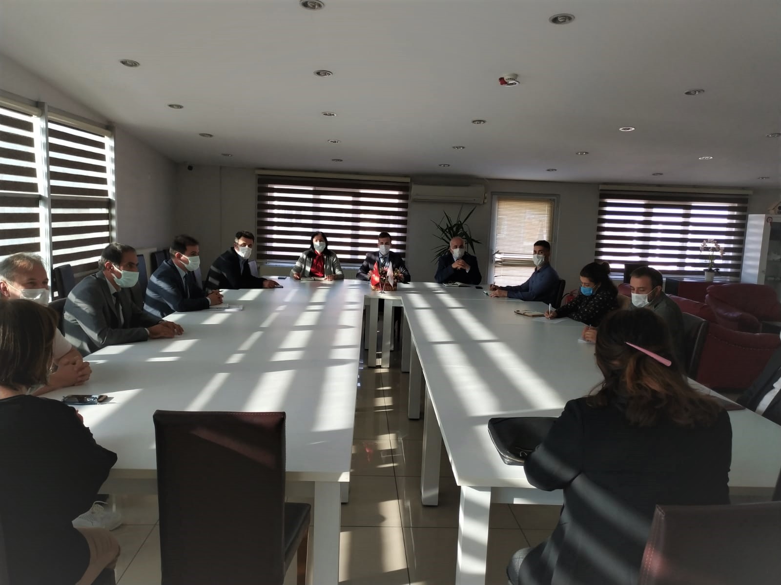 Kasım Ayı Kuruluş Müdürleri Toplantısı İl Müdürü Arif LAÇİN’in Başkanlığında Yapıldı.