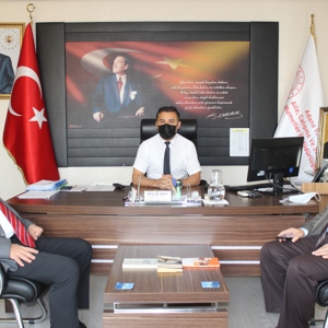 Adana İl Müftüsü Dr. Hasan Çınar, İl Müdürümüz Nevzat Özer’e Ziyarette Bulundu - fotoğraf 1