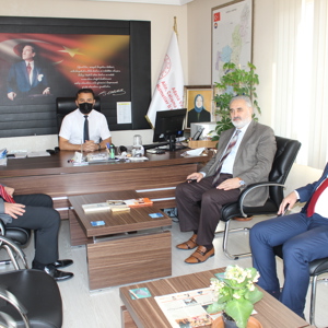 Adana İl Müftüsü Dr. Hasan Çınar, İl Müdürümüz Nevzat Özer’e Ziyarette Bulundu - fotoğraf 2