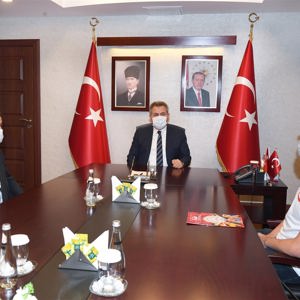 Çocuk Hakları Komitesi Temsilcilerinden Valimiz Süleyman Elban’a Ziyaret - fotoğraf 2