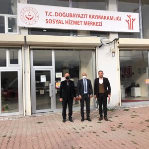 SOSYAL HİZMET MERKEZLERİ ZİYARET EDİLDİ - fotoğraf 1